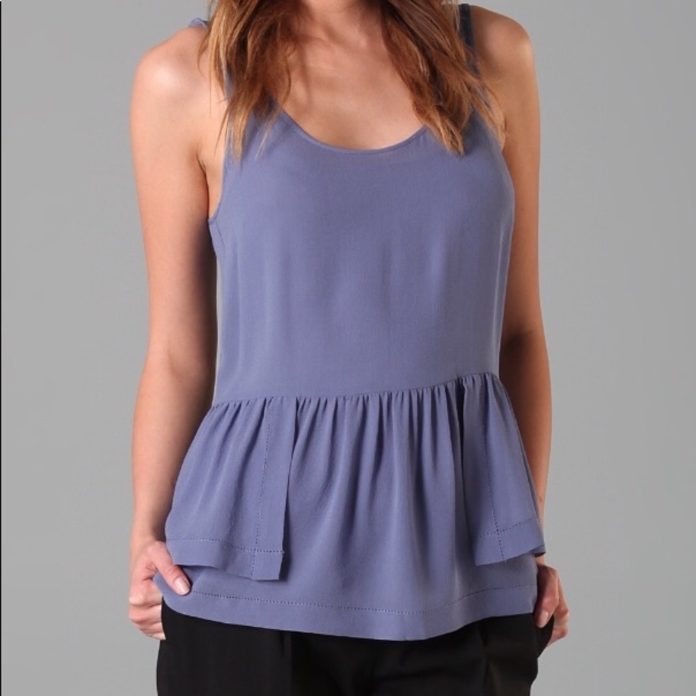 Club Monaco peplum tank